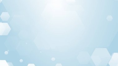 Altıgen geometrik beyaz desen parlak sağlık ve teknoloji geçmişi. Soyut grafik dijital gelecek bilim konsept tasarımı.