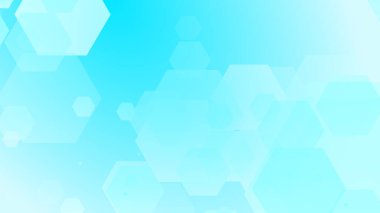 Altıgen geometrik beyaz desen parlak sağlık ve teknoloji geçmişi. Soyut grafik dijital gelecek bilim konsept tasarımı.