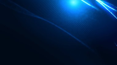 Nokta mavi dalga ışık ekran gradyan doku arkaplanı. Soyut ai teknolojisi büyük veri dijital arkaplanı. 3d oluşturma.