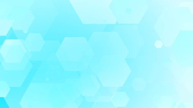 Altıgen geometrik beyaz desen parlak sağlık ve teknoloji geçmişi. Soyut grafik dijital gelecek bilim konsept tasarımı.