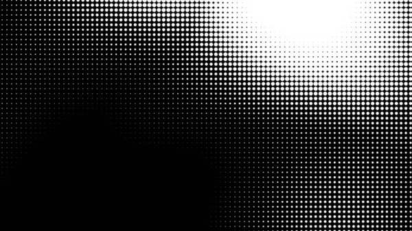 Dot Wit Zwart Patroon Verloop Textuur Achtergrond Abstract Pop Art — Stockfoto