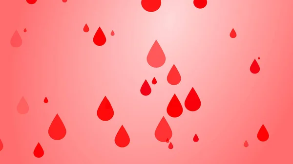 Salute Medica Rosso Sangue Goccia Sfondo Modello Sanità Astratta Giornata — Foto Stock