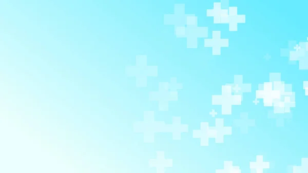 Medical Grün Blau Kreuz Muster Hintergrund Abstraktes Konzept Für Gesundheitstechnologie — Stockfoto