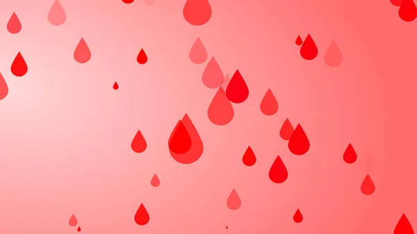 Medical Health Red Blood Drop Pattern Background Abstract Healthcare World — Stock Photo, Image