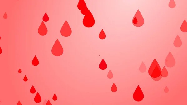 Medizinische Gesundheit Roten Blutstropfen Muster Hintergrund Abstrakte Gesundheitsfürsorge Zum Weltblutspendertag — Stockfoto