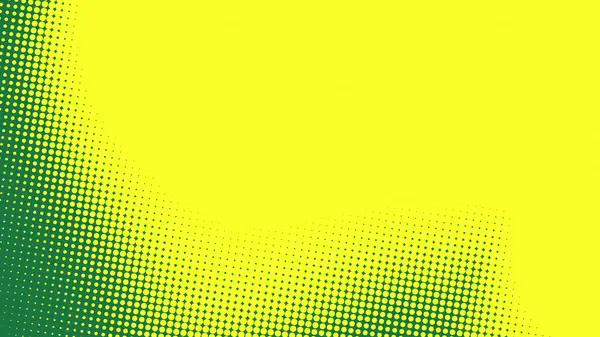 Abstract Dot Halftone Yellow Green Color Pattern Gradient Texture Background — Stock Photo, Image
