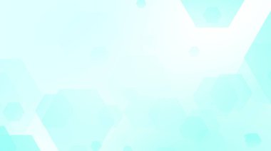 Altıgen geometrik beyaz desen parlak sağlık ve teknoloji geçmişi. Soyut grafik dijital gelecek bilim konsept tasarımı.