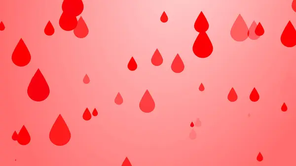 医疗健康红血球的背景 世界献血者日保健摘要 — 图库照片