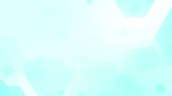 Sechseck Geometrische Weiß Blaue Muster Hellen Medizinischen Und Technologischen Hintergrund — Stockfoto