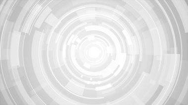 Beyaz gri parlak teknoloji yüksek teknoloji arka planı. Soyut grafik dijital gelecek konsept tasarımı.