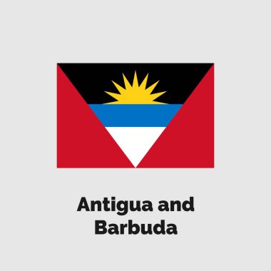 Grafik ve web tasarımı için gri arkaplan üzerine Kosta Rika bayrağı tasarımı vektör çizimi.