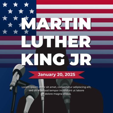 Martin Luther King Jr., Amerikan Renkli Gündüz Posteri