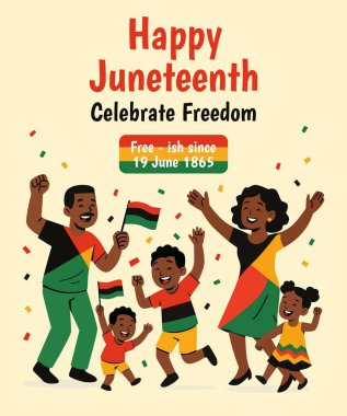 Haziran Özgürlük Günü, Afro-Amerikan Özgürlük Günü, Özgürlüğü kutlamak, 19 Haziran.