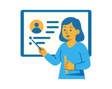 Öğretmen Kadın Ders Kurulu Simgesi