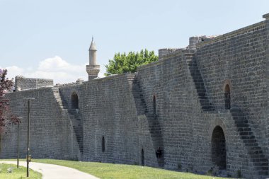 Diyarbakr/Turkey- June 16, 2023: the gates of the Diyarbakir Fortress which is a historical fortress in Sur, Diyarbakr, Turkey