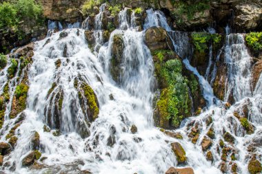 Tomara Şelalesi Milli Doğa Parkı, Gumushane, Türkiye (Türk Tomara Selalesi, Siran, Gumushane)