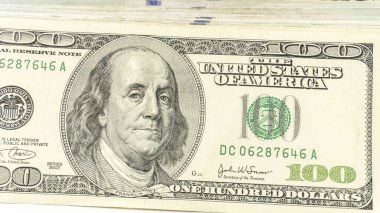 Nakit para, 100 Amerikan doları, 50 Amerikan doları, 20 Amerikan doları, bir sürü nakit..