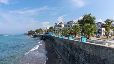 Akakoca ilçe merkezi şehir manzarası, Dzce, Trkiye, 2 Eylül 2024