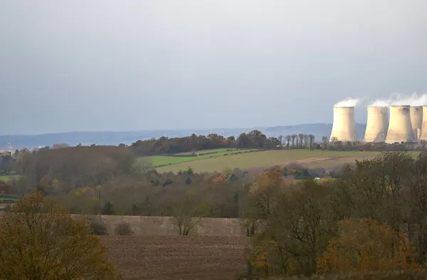 stock image Ratcliffe on Soar power station in Nottinghamshire, UK                   