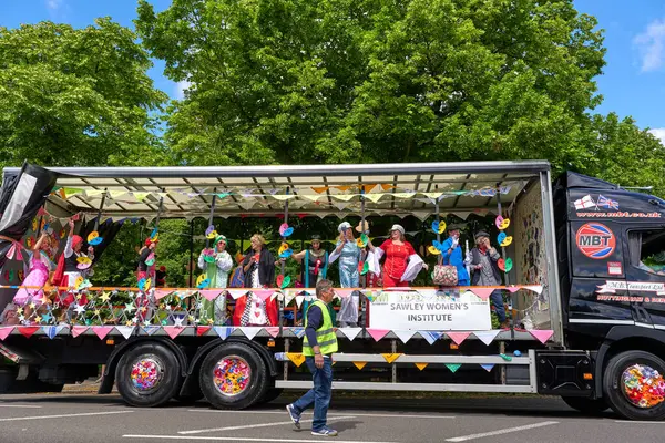 stock image Carnival truck in a parade