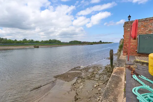 stock image View along the River Ouse in Kings Lynn, Norfolk, UK                         