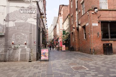 Liverpool 'un ünlü caddesi.