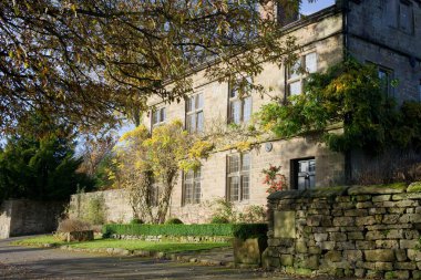 Fine period house in Matlock, Derbyshire, UK clipart