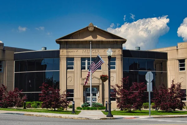 Edificio Leyes Del Condado Mercer Princeton Usa 2022 — Foto de Stock