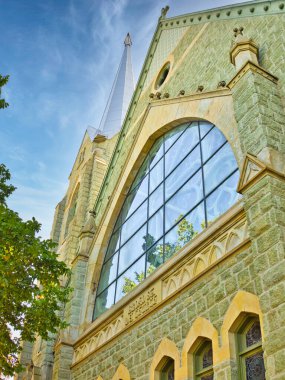 windows of the Broad Street Presbyterian Church in Columbus Ohio 
