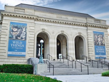 columbus museum of art,  maurice sendak known for the book  Where the Wild Things Are