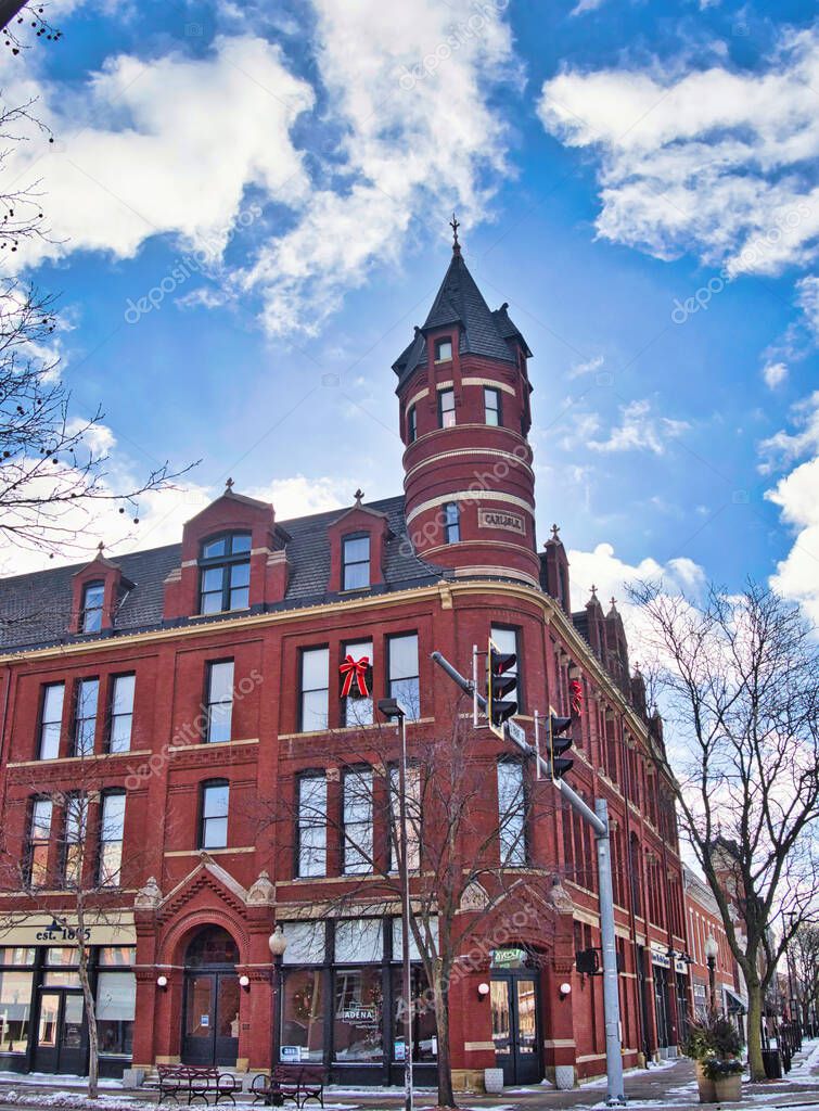 El edificio Carlisle se encuentra en la esquina de las calles Paint y Main en Chillicothe Ohio