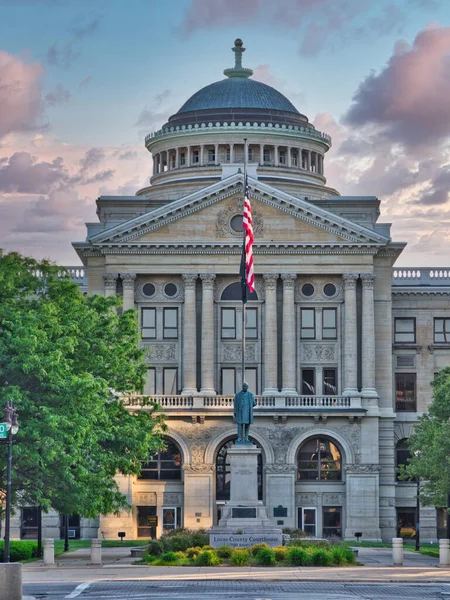 Будинок Суду Округу Лукас Толедо Огайо — стокове фото
