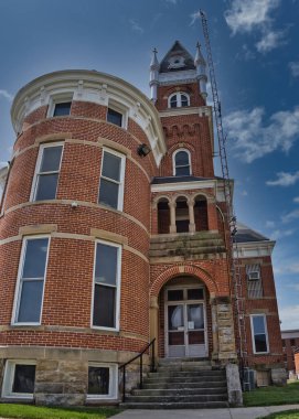 Yukarı Sandusky, Ohio 'daki Wyandot County Şerif Ofisi. ABD