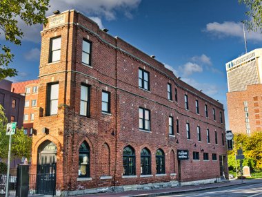 Columbus Ohio 'daki Flatiron restoranı / barı ABD 2024
