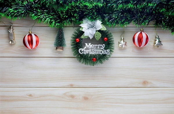 크리스마스 아름다운 Xmas 화이트 보드가 품목으로 구성되어 요소가 있으며 텍스트 — 스톡 사진