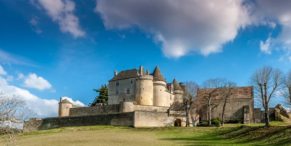 Fenelon Feodal Kalesi Perigord Yeni Aquitaine Fransa — Stok fotoğraf