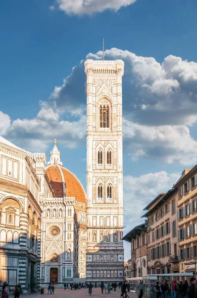 Campanile Kathedraal Santa Maria Del Fiore Florence Toscane Italië — Stockfoto
