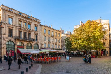 28 Ekim 2016: Place Saint Pierre, Bordeaux, Gironde, Nouvelle-Aquitaine, Fransa