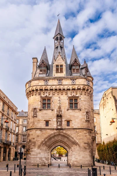 Cailhau kapısı, Quai Richelieu tarafında, Bordeaux 'da, Gironde' de, Yeni Aquitaine, Fransa