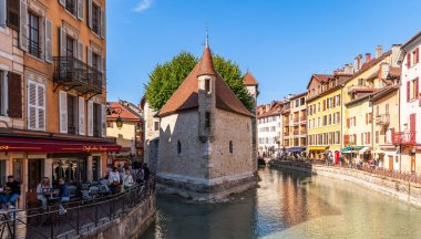 Palais de l 'isle, Thiou nehrinde, Annecy' de, Haute-Savoie, Fransa