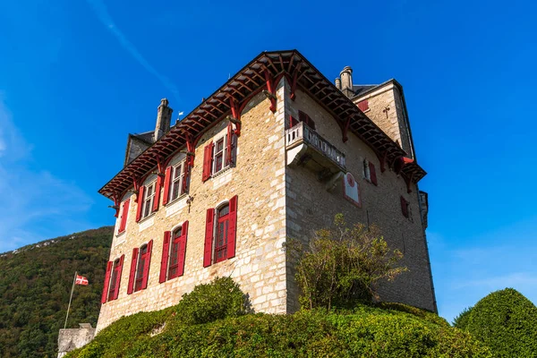 Castle Menthon Saint Bernard Haute Savoie France — Stock Photo, Image