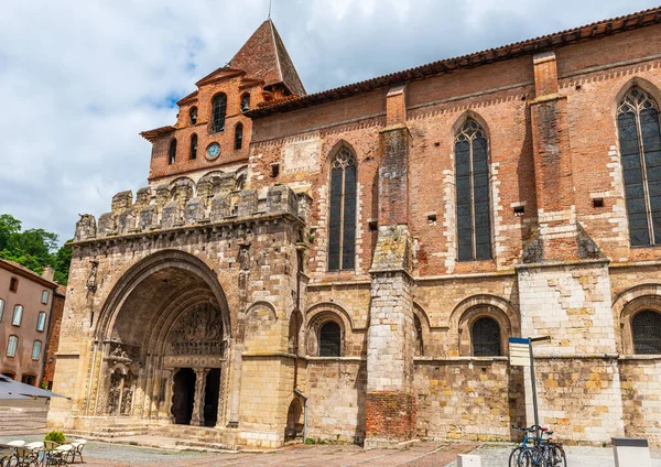 Abtei Saint Pierre Moissac Tarn Garonne Okzitanien Frankreich — Stockfoto