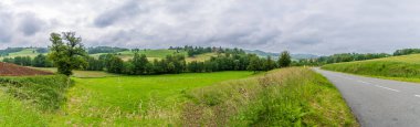 Massif du Pilat kırsalında, Auvergne-Rhone-Alpes, Fransa