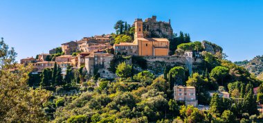Eze Ortaçağ köyü, Alpes Maritimes, Provence, Fransa