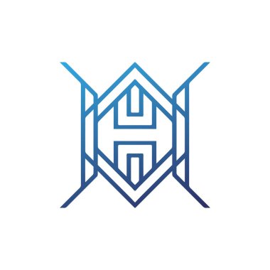 abstract logo, simple use, can be used for games and places