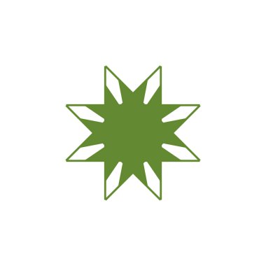 decorative angular shapes, simple use, shape motif