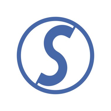 Letter S logo icon design template elements modern corporate, abstract letter logo