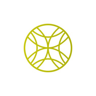 motif logo luck icon simple use goodwill symbolmodern corporate, abstract letter logo