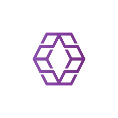 motif logo simple angular logo can be used for textilemodern corporate, abstract letter logo