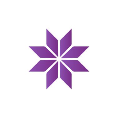 motif logo simple angular logo can be used for textilemodern corporate, abstract letter logo